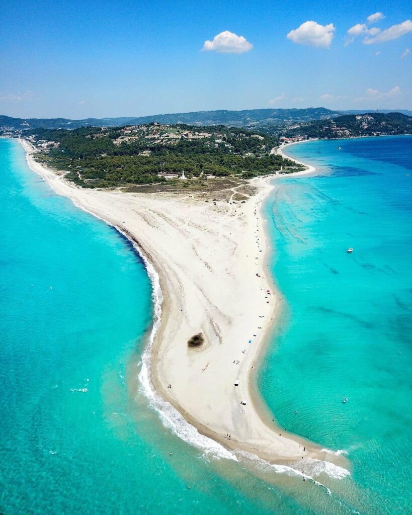ελληνικές παραλίες στην χαλκιδική
